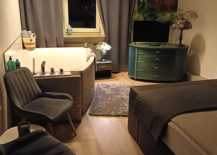 Ferienwohnung mitt Whirlpool